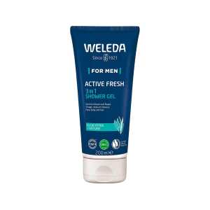 WELEDA Bio-3in1-Duschgel “Aktiv Fresh” For Men, 200 ml