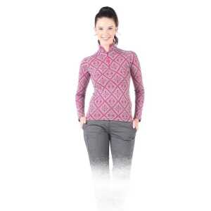 Woolona Langarmshirt – VENUS – 100% Merinowolle (Zip)