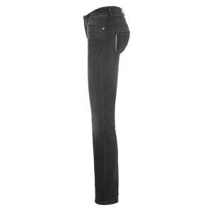 goodsociety Womens Straight Jeans Black Kyanos