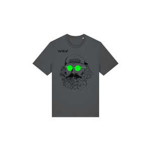 karlskopf Herren Print T-Shirt 100% Bio-Baumwolle SKATER