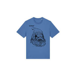 karlskopf Herren Print T-Shirt 100% Bio-Baumwolle SKIFAHRER