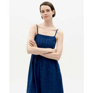 thinking mu Kleid – Seersucker Paola – aus Bio-Baumwolle