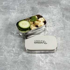 A Slice of Green Edelstahl Lunchbox Mini (10×5,5x4cm)