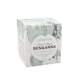 Ben & Anna Zahnpasta Sensitive ohne Fluorid im Glas kaufen