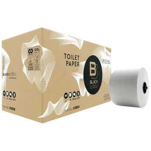 BlackSatino Toilettenpapier Systemrollen 2-lagig, 24 Stk.