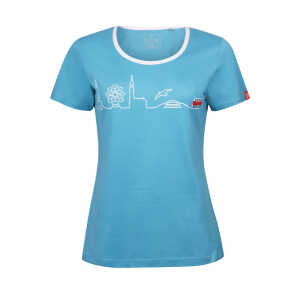 Elkline Damen T-Shirt Little Things mit VW T1 Bulli Print auf der Brust aus reiner Bio-Baumwolle