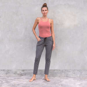 Jaya HOSE SIDNEY – Coole&bequeme Yoga-& Loungewear-Hose, elastisches, dünnes French Terry Sweat Stoff