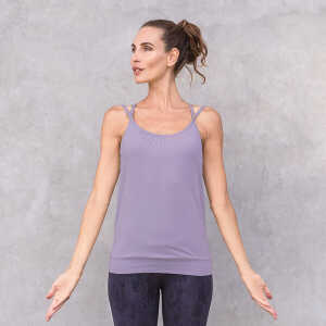 Jaya MICHELLE – Damen – lockeres Top für Yoga aus Biobaumwolle