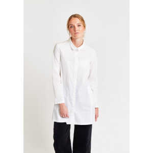 Lana natural wear Baumwoll-Popeline Bluse mit Eingriffstaschen – Fentje