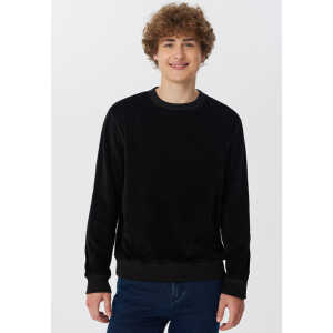 Leela Cotton Herren Cord-Sweatshirt aus 100% kba-Baumwolle – Feiner Nicky Cordstoff 2232
