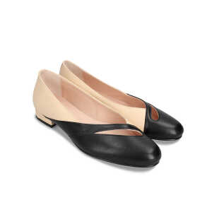 Nae Vegan Shoes NAE – Deme Schwarze Vegane Ballerinas aus AppleSkin