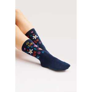 Natural Vibes Peace & Love Socken Bio GOTS |Bunte Socken |Herren Damen Socken |