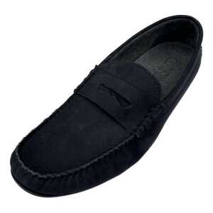 Noah Italian Vegan Shoes Vegane Loafer “Tessuto Microair Blue”