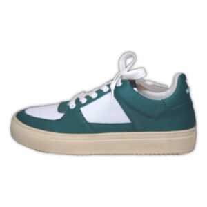 Noanymlz – Eye Level E23 – DEEP GREEN WHITE, veganer Sneaker