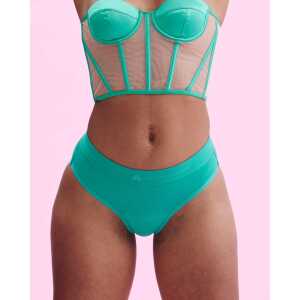 Perioden Panty Slip 2.0 Extra Strong caribbean green