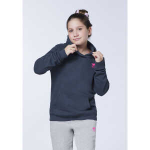 Polo Sylt Mädchen-Hoodie aus Baumwollmix mit Label-Stitching