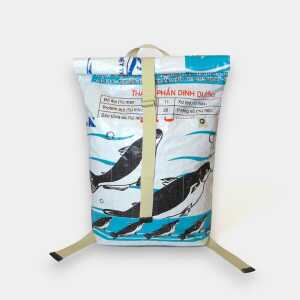 REFISHED fair fashion Rucksack ‘BACKPACK’ – upcycelte Fischfuttersäcke