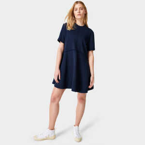 Revive T-Shirt Dress – Navy Blue