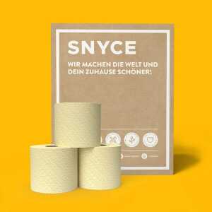 SNYCE BlackSatino GreenGrow Toilettenpapier 3lagig – weich + nachhaltig