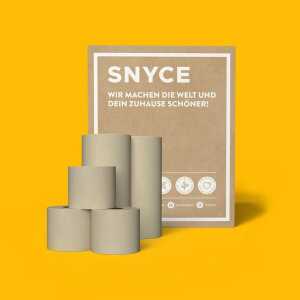 SNYCE Spar-Set Toilettenpapier und Küchenrollen – 100% Recycling
