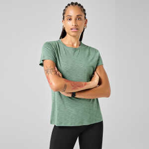 T-Shirt Soft Texture – Dusty Green