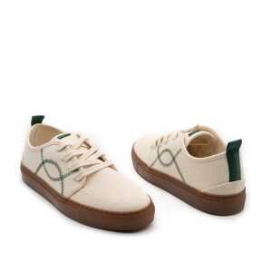 Vesica Piscis Footwear Sneaker aus recycelter Baumwolle – Tagore