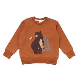 Walkiddy Baby Bears – Baumwolle (Bio) – brown – Sweatshirt