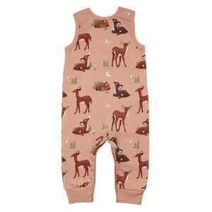 Walkiddy Baby Deers – Baumwolle (Bio) – pink – Strampler ohne Arm