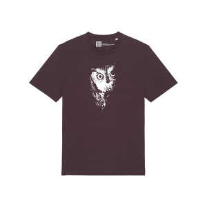 ilovemixtapes Eule Owl Relaxed Unisex T-Shirt aus Bio-Baumwolle