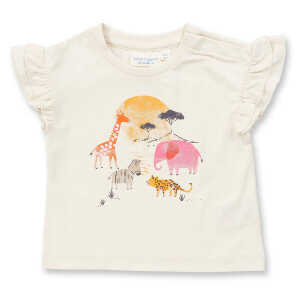 sense-organics Sense Organics Baby T-Shirt mit Safaridruck Bio Baumwolle