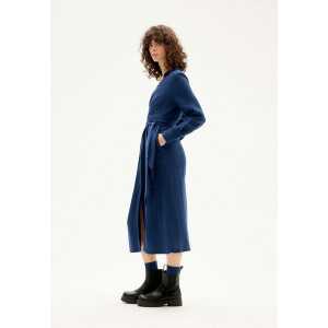 thinking mu Kleid Blue Amy Dress – aus Bio-Baumwolle