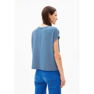 ARMEDANGELS JAANISA MINI STRIPE – Damen T-Shirt Oversized Fit aus Bio-Baumwoll Mix