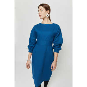 AYANI Stefanie | Kleid mit langen Ärmeln aus 100% Bio-Baumwolle