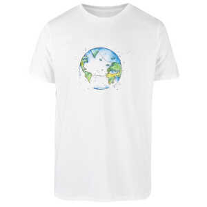 Brandless Basic Bio T-Shirt (men) Nr.2 Bubble Earth
