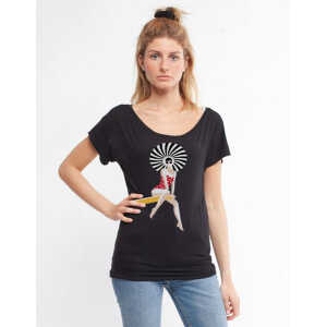 CORA happywear Damen T-Shirt aus Eukalyptus Faser “Elisabeth” | Schwimmerin