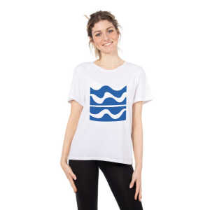 CORA happywear Damen T-Shirt aus Eukalyptus Faser “Nora” | Wellen