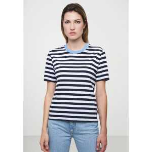 Damen T-Shirt aus weicher Baumwolle (Bio) und Tencel | LILY STRIPES recolution