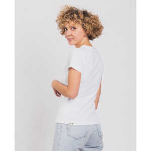 Degree Clothing Damen T-Shirt aus Bio-Baumwolle – Cat Power – weiß