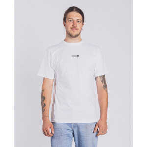 Degree Clothing Herren T-Shirt aus Bio-Baumwolle – Logo – weiß
