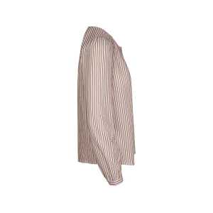 EKYOG Damen-Bluse “REMI” mit Rundhalsausschnitt, ocre striped, Gr. 34