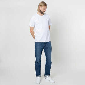 Fyngers Unisex T-Shirt aus Biobaumwolle – Modell F*CK YOU mit gestickter Veredelung