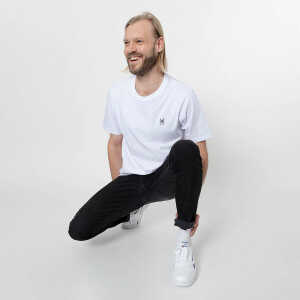 Fyngers Unisex T-Shirt aus Biobaumwolle – Modell ROCK’n’ROLL mit gestickter Veredelung
