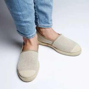 Grand Step Shoes Vegane Slipper aus Hanf Modell: Evita
