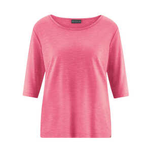 HempAge Damen T-Shirt mit halblangen Ärmeln Hanf/Bio-Baumwolle