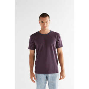 Herren Kurzarmshirt aus Bio-Baumwolle Ringel T-shirt 2218″Leela Cotton”