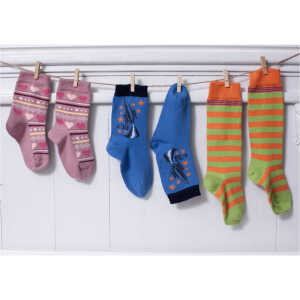 Kinder Socken Baumwolle (kbA) regattablau Gr.1-2
