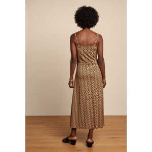 King Louie Kleid – Allison Midi Dress Twisted – aus Ecovero