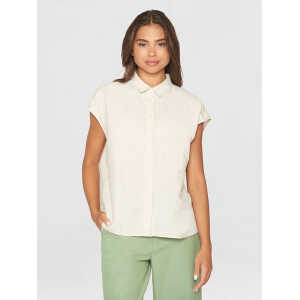 KnowledgeCotton Apparel Bluse – Sleevless shirt- aus einem Baumwolle/Leinen Mix