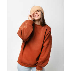 Kultgut For all Day – Oversize Damen Sweatshirt – GOTS zertifiziert / Uni