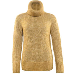 LIVING CRAFTS – Damen Pullover – Gelb (64% Bio-Baumwolle; 22% Alpaka; 14% Wolle), Nachhaltige Mode, Bio Bekleidung